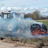 В филиале СХУ "Бобровичи" УП "МИНСКОБЛГАЗ" прошли учения по действиям работников при возникновении пожаров в организации