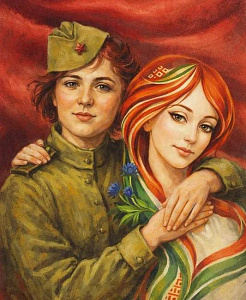  ГПО "Белтопгаз" запускает челлендж к 9 Мая «Женщины Победы»